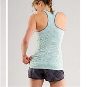 Lululemon Energy Mint Running  Racerback Tank Top.